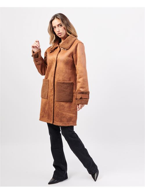 Manteau femme Yes Zee en ecosuède YES ZEE | O016-KJ000204